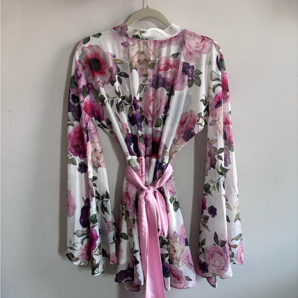 Suelita Pink Floral Dress - Picture 4 of 8